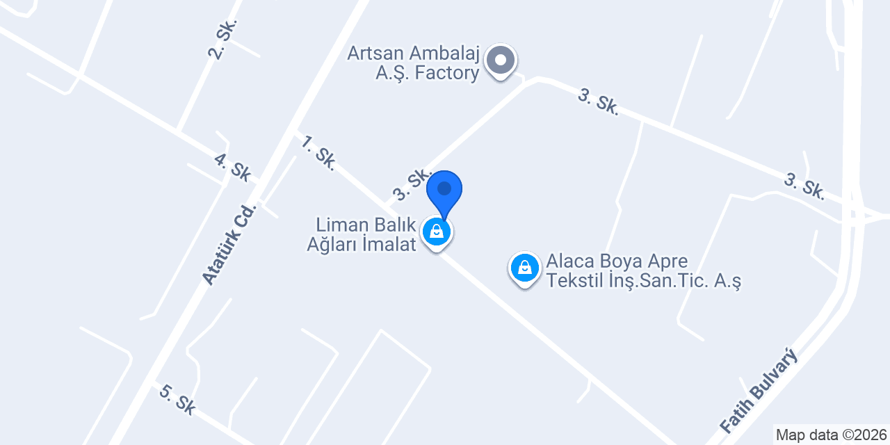 ÖZTAŞLAR TRİKO TEKSTİL konumu
