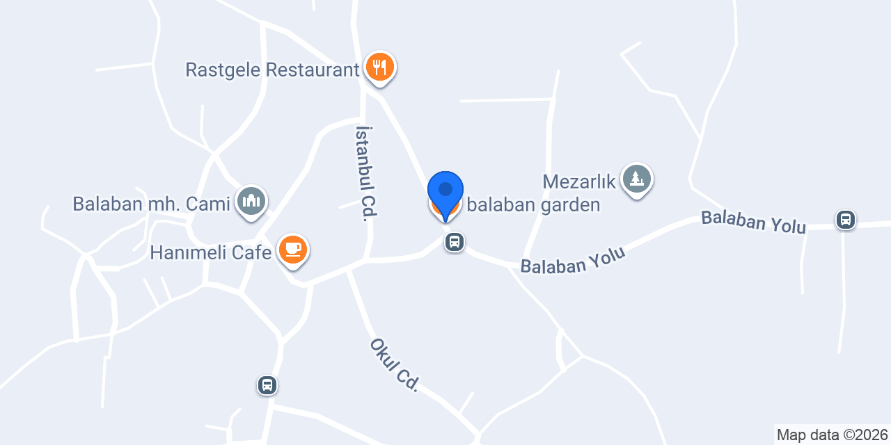 balaban garden konumu