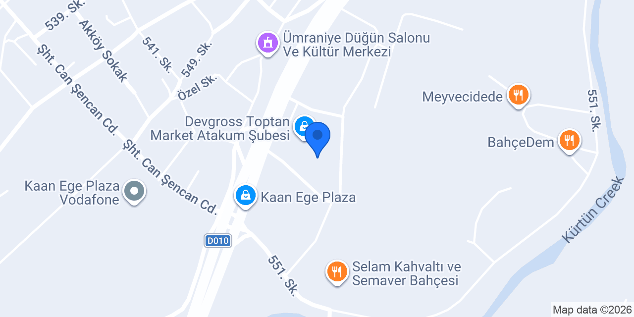 Mr. Churros - Samsun konumu