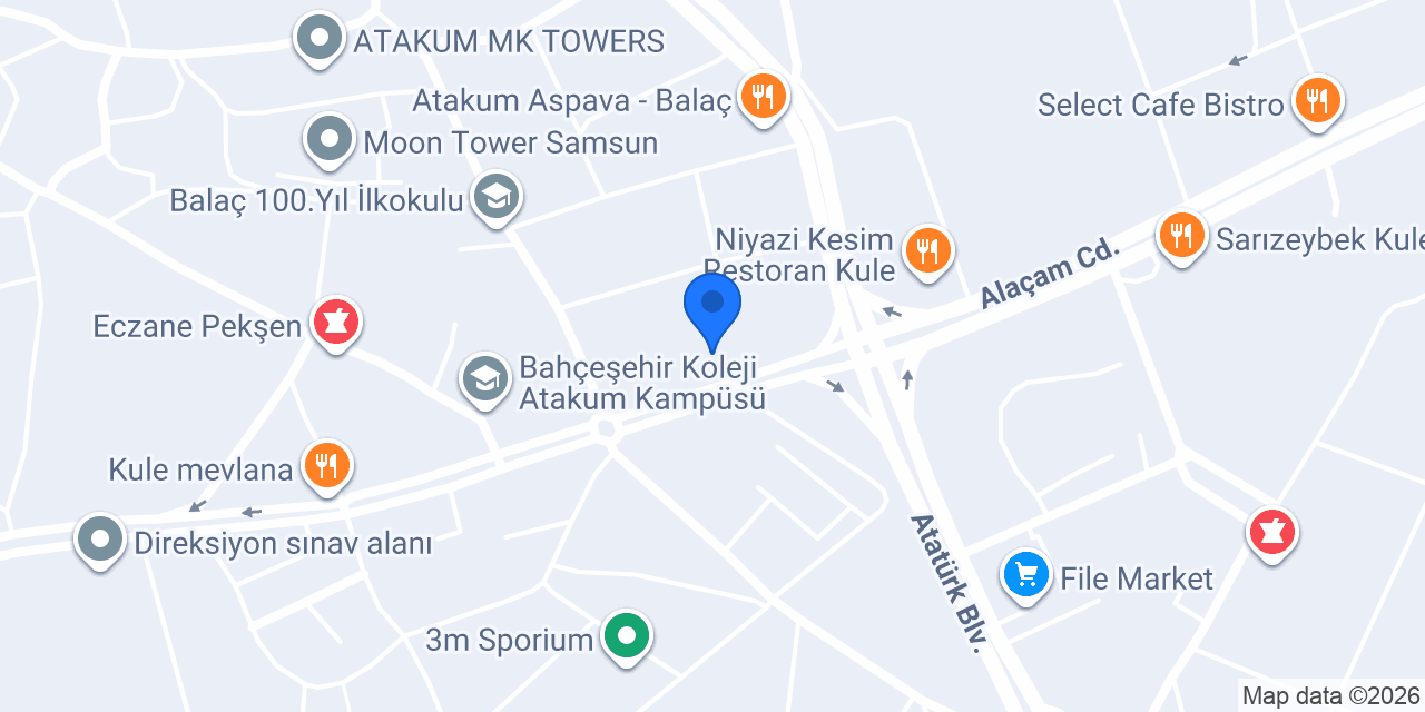 MYEC Yabancı Dil Akademisi konumu