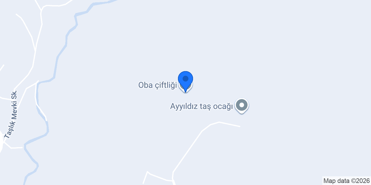 Oba çiftliği konumu