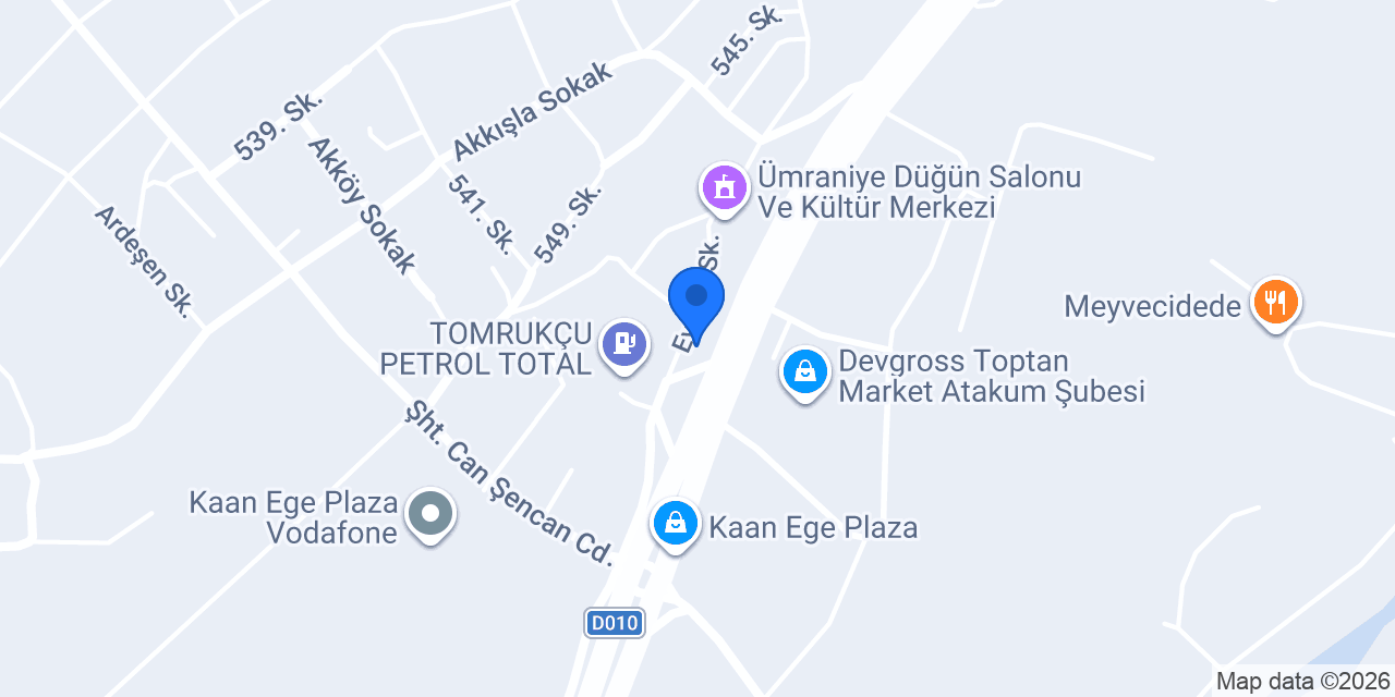 Gümrükçüler A.Ş. konumu