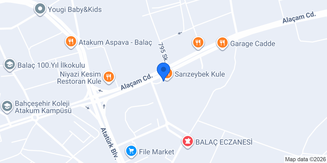 Gökdelen Kule Eczanesi konumu