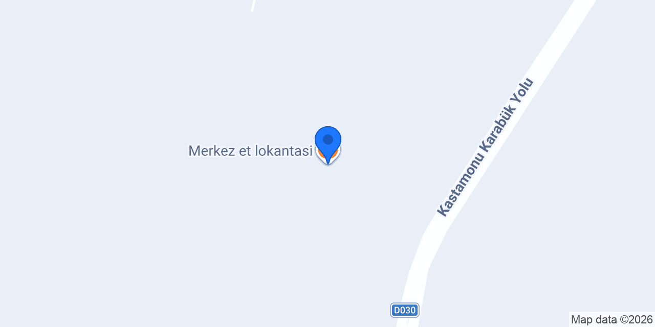 Merkez et lokantasi konumu