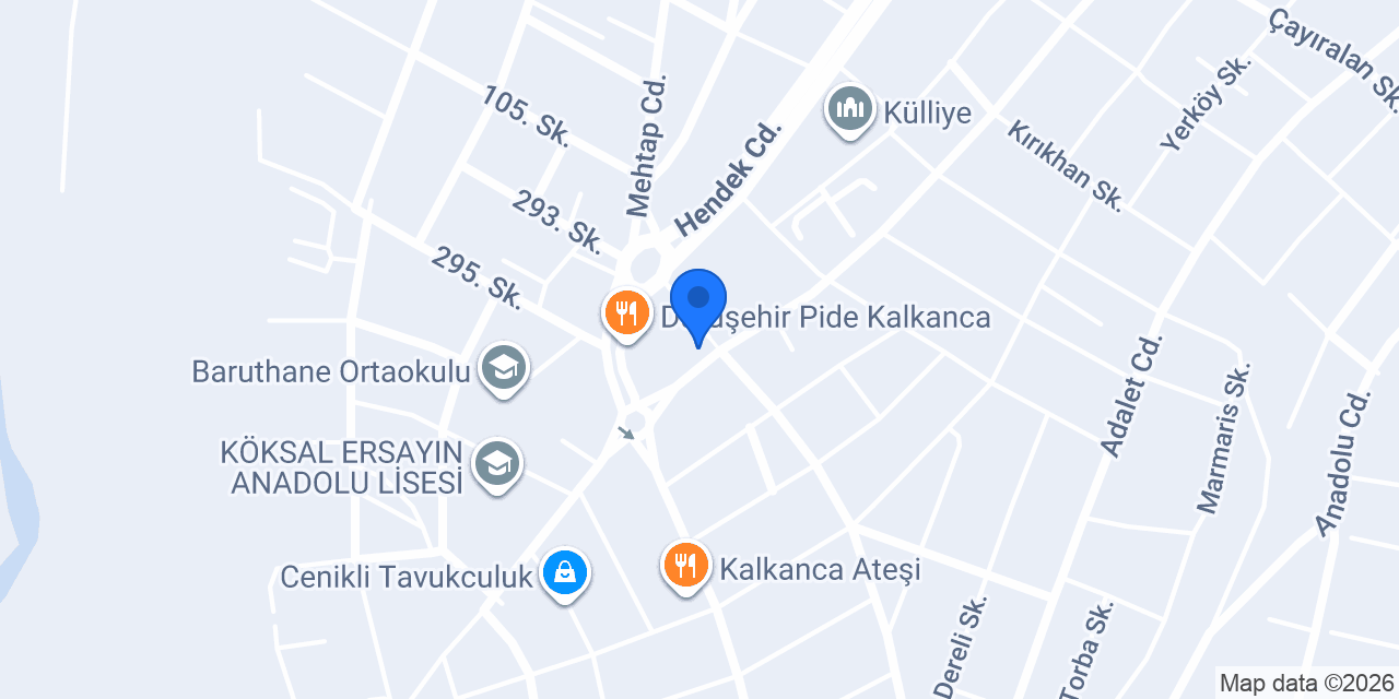 DÜNYA KİTABEVİ KIRTASİYE konumu