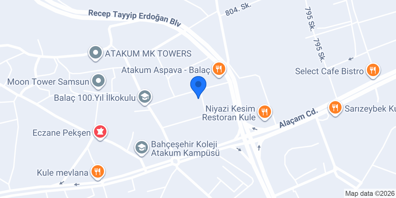 Yuvam Yapı Yönetim konumu