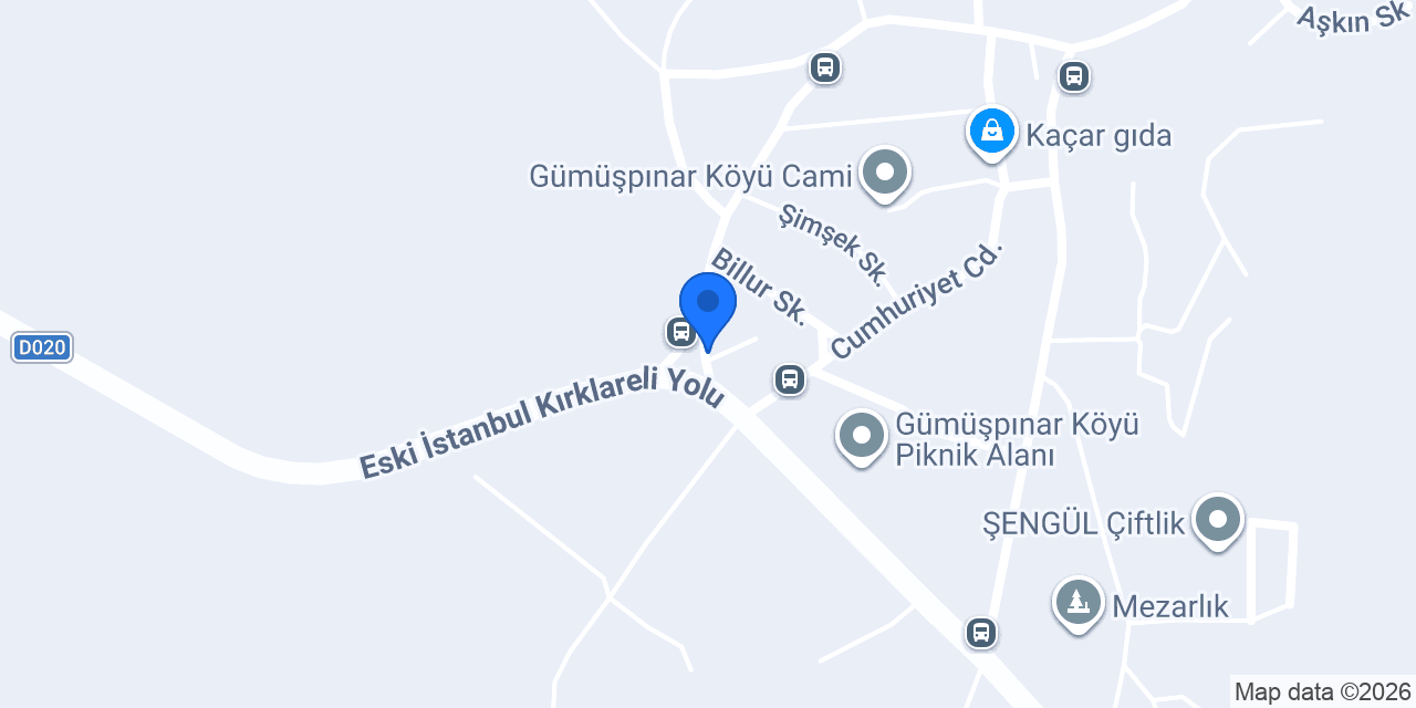 Gümüşpınar Su Ürünleri konumu