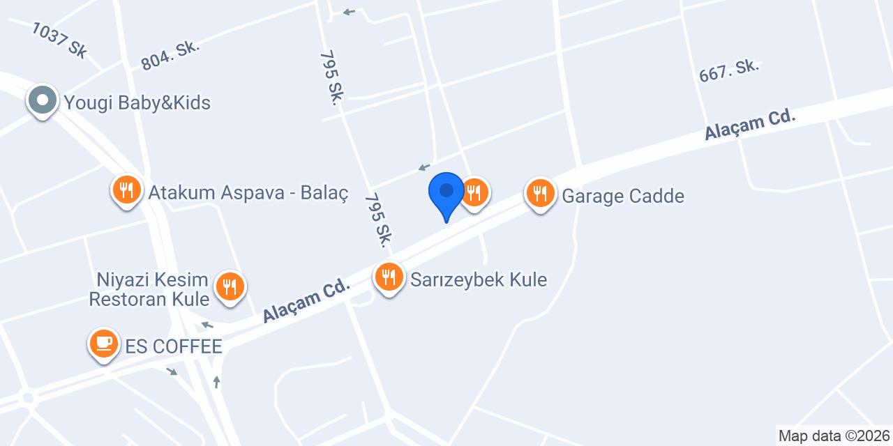 Afacan Plus Balaç konumu