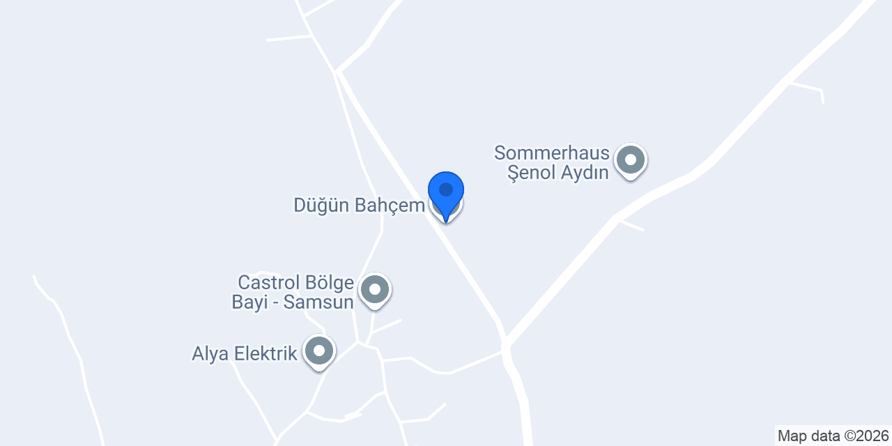 Düğün Bahçem konumu