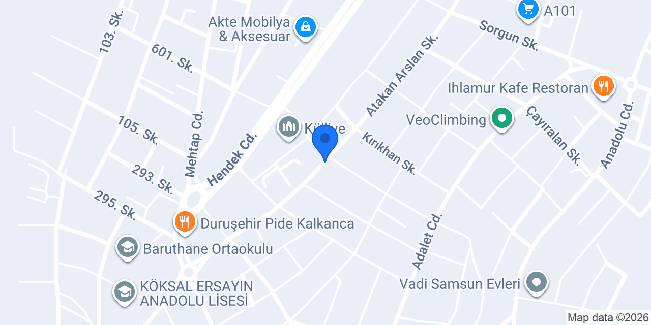 Pembe Kule Oyun Evi ve Kafe konumu