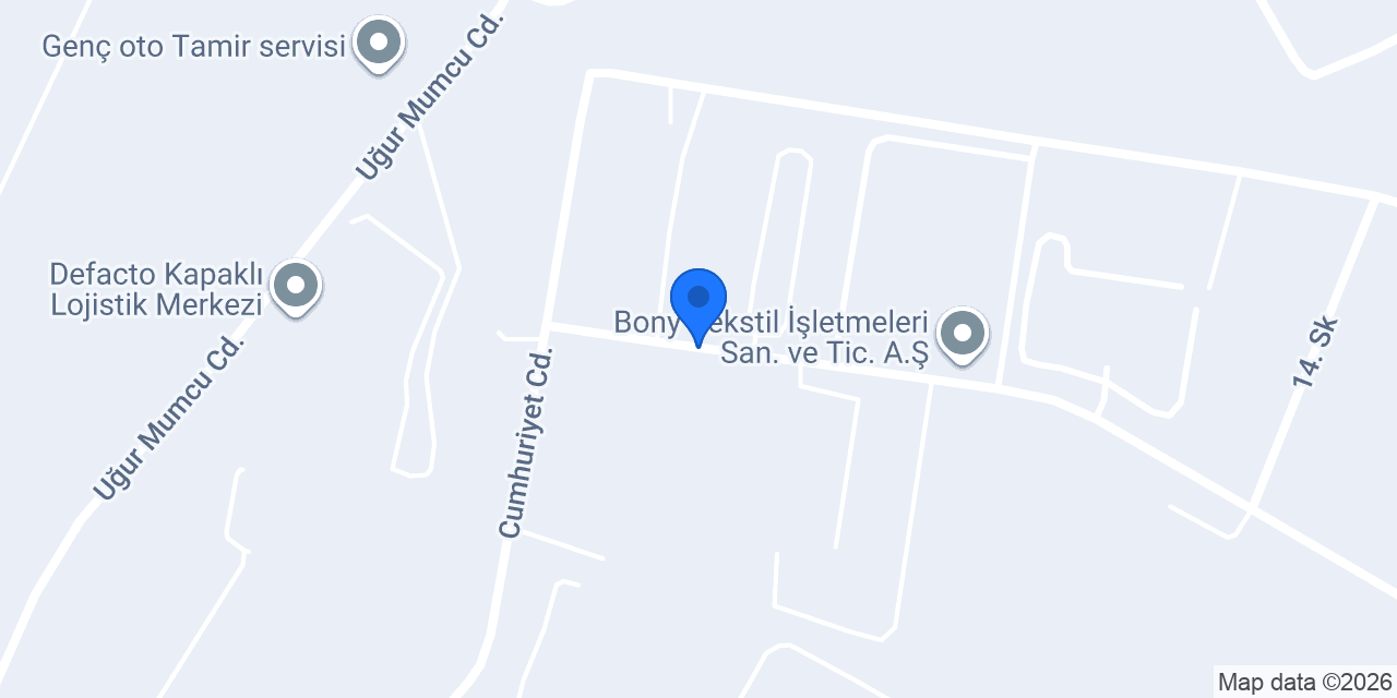 ADA IPLIK SAN. Ve TIC. LTD STI konumu
