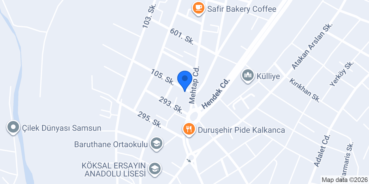 Fidan Yapı Market konumu