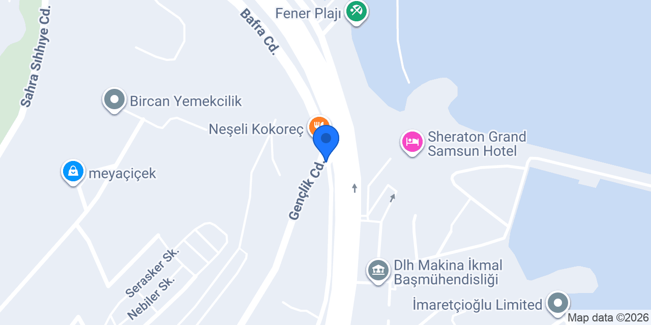 TAM Alarm Merkezi konumu