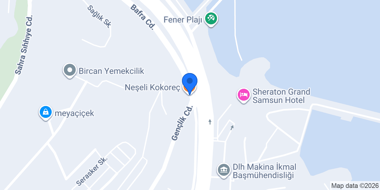 Neşeli Kokoreç konumu