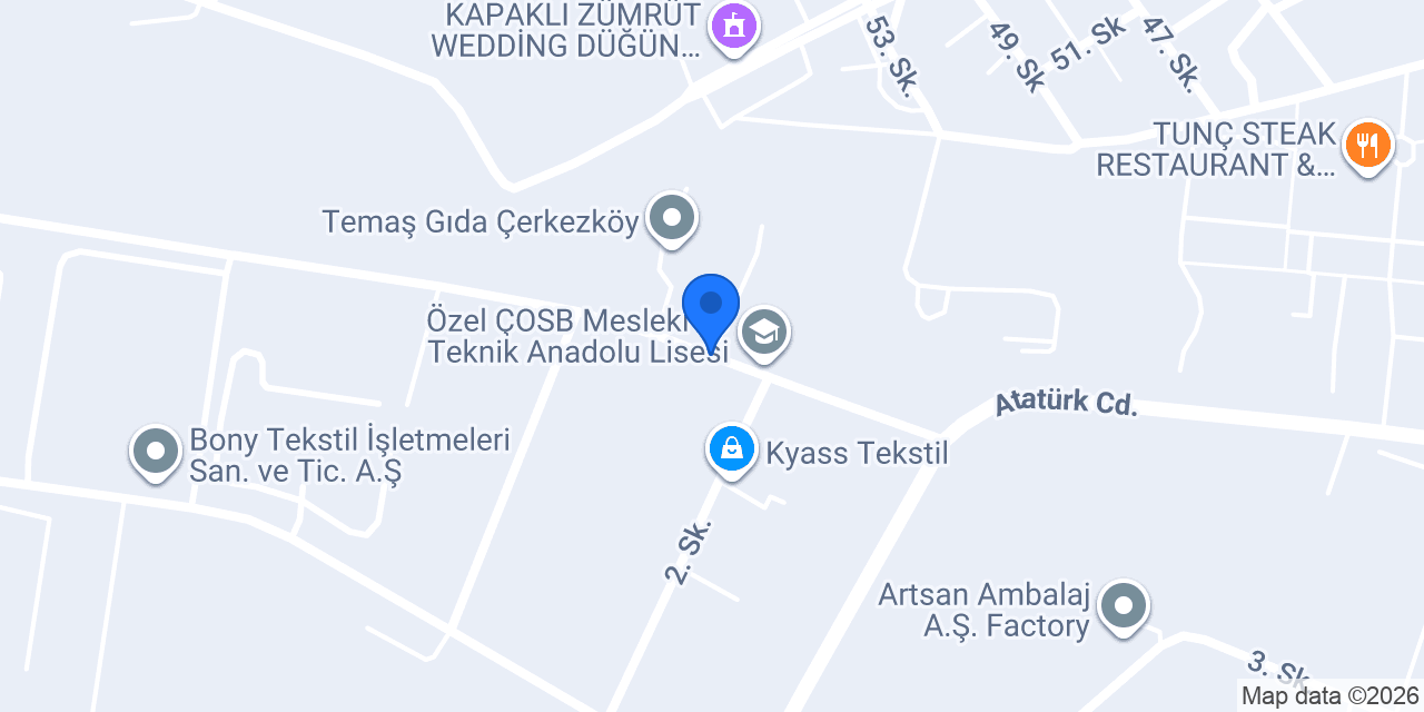 petek ızgara konumu