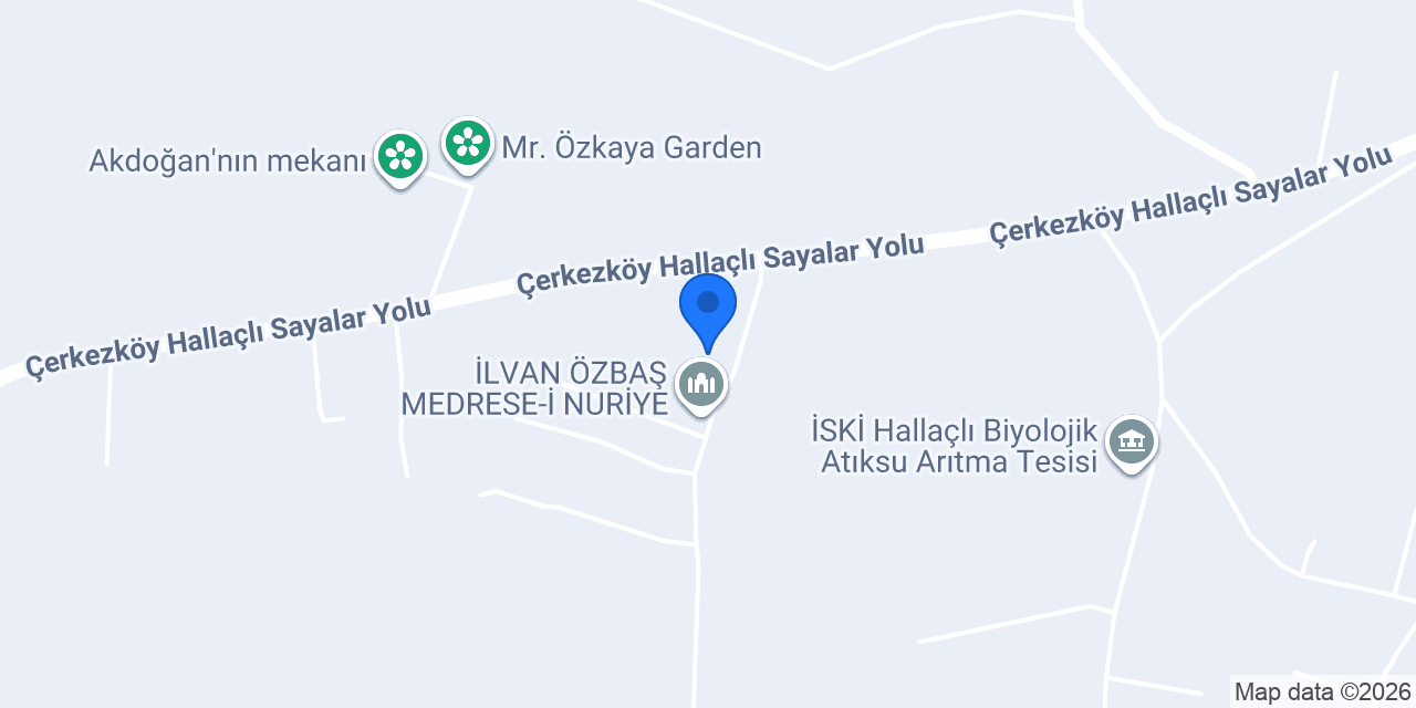ÖZBAŞLAR BAHÇE konumu