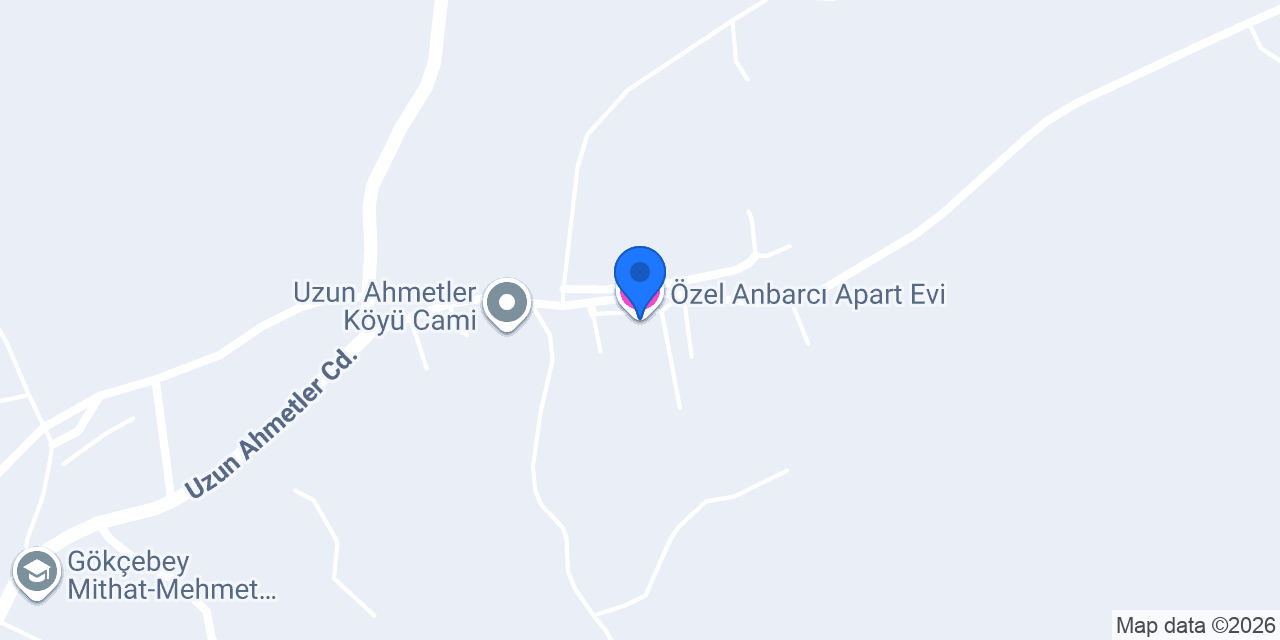 Özel Anbarcı Apart Evi konumu