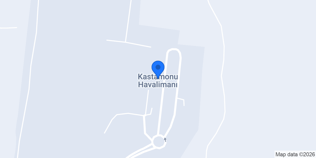 Kastamonu Havalimanı konumu
