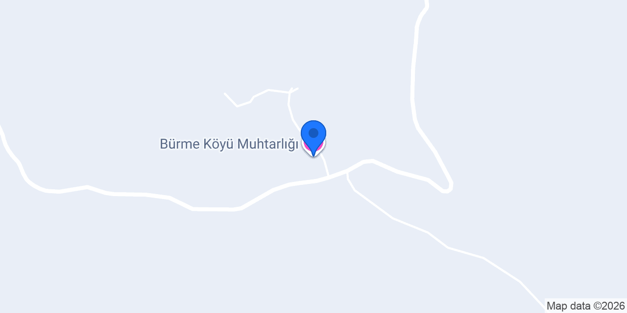 Bürme Köyü Muhtarlığı konumu