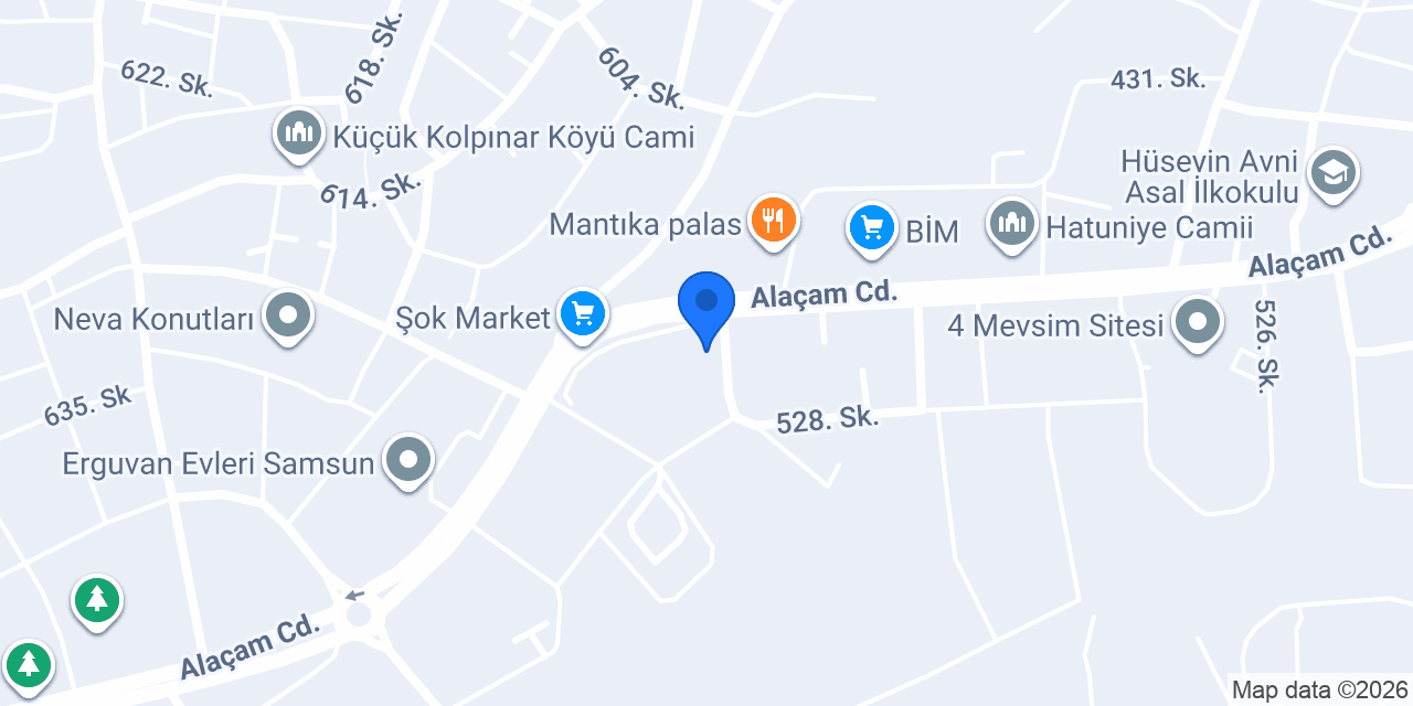 Masal Ağacı Kreş konumu