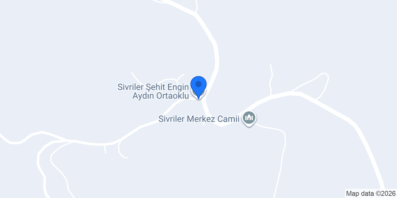 Sivriler Şehit Engin Aydın Ortaoklu konumu