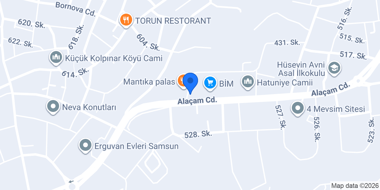 Varis Samsun - Op. Dr. Tolga Önder konumu