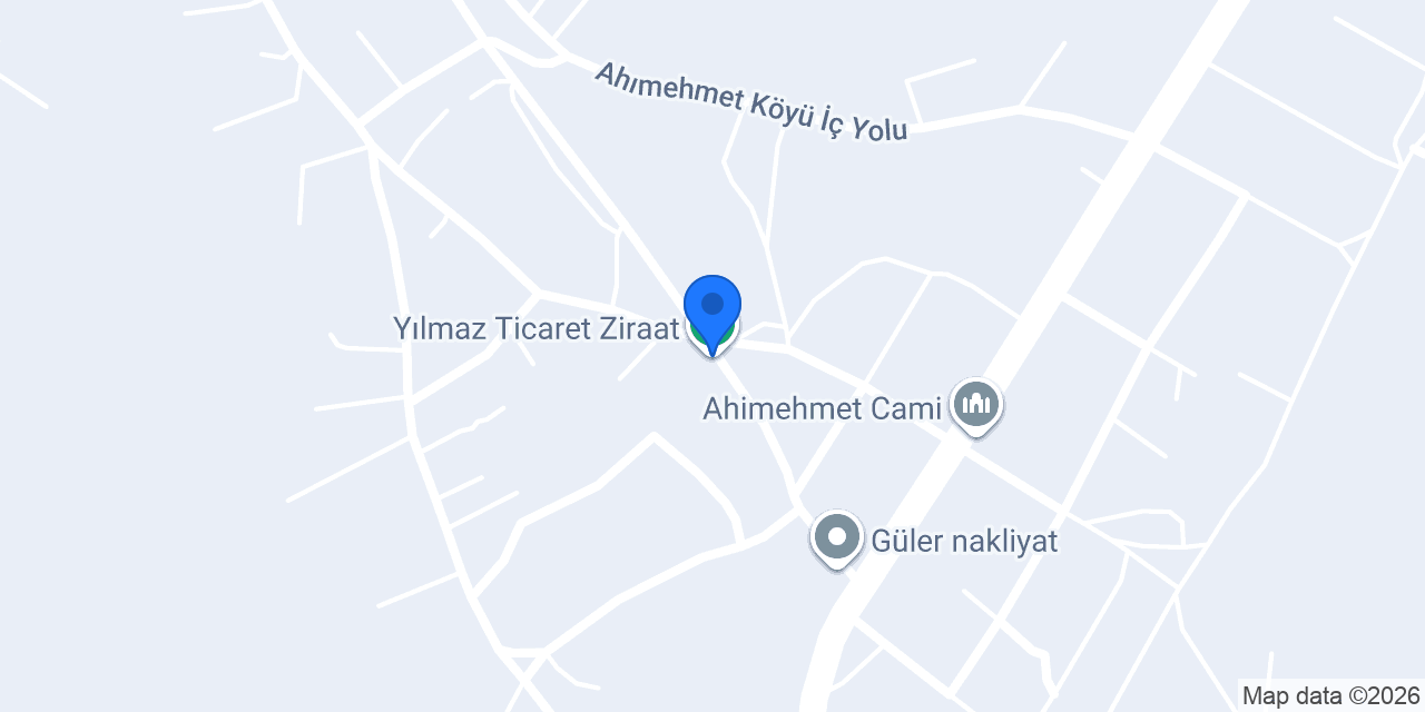 Yılmaz Ticaret Ziraat konumu