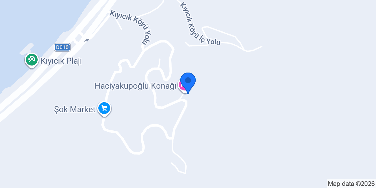 Haciyakupoğlu Konağı konumu