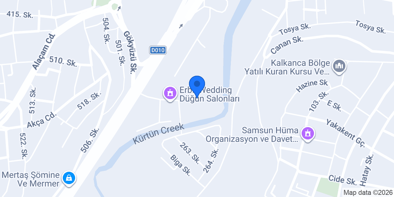 Bereket Tuz Fabrikasi konumu