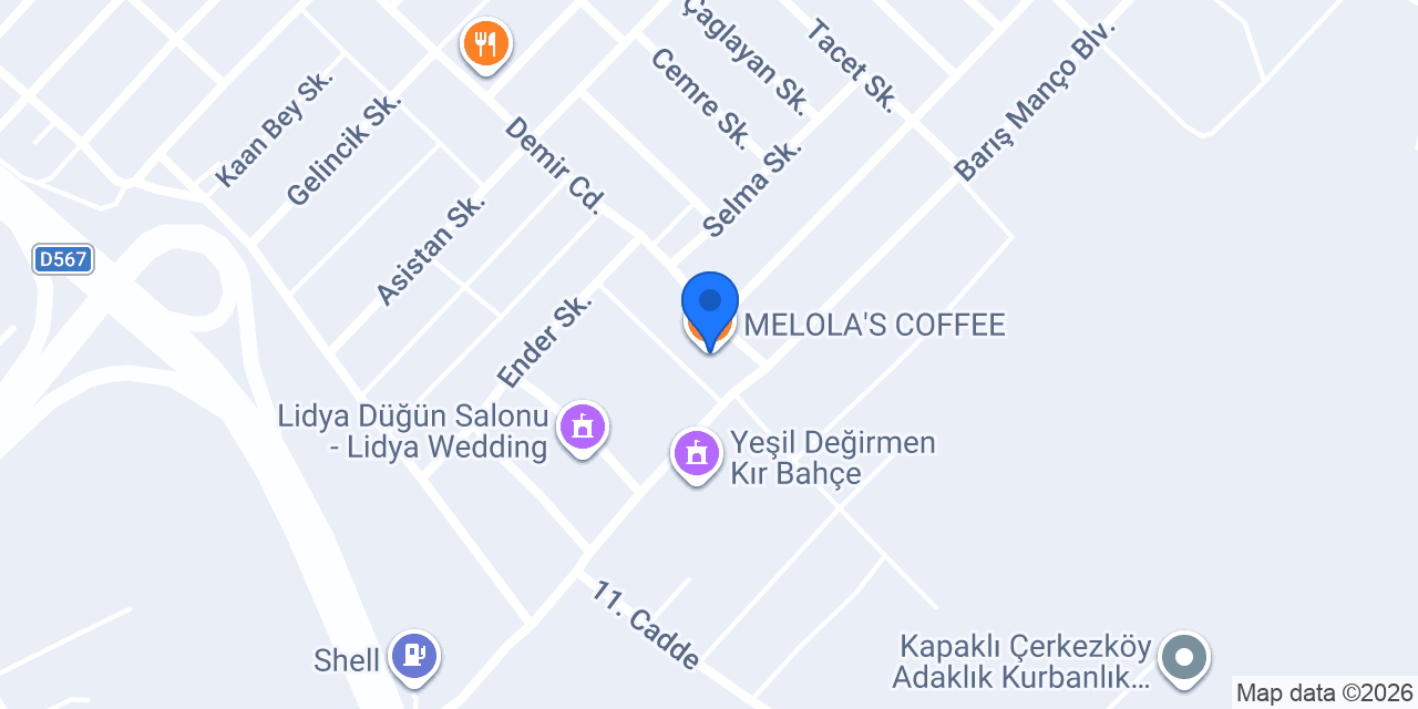MELOLA'S COFFEE konumu