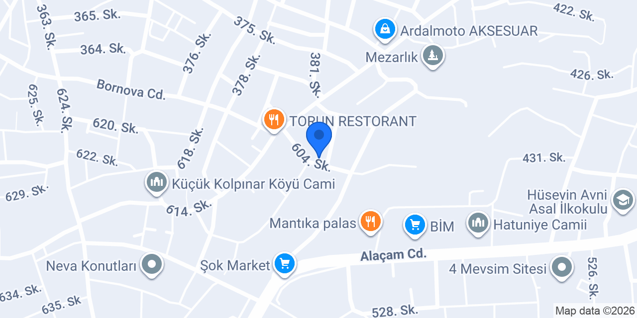 Tekkeköy Çilingir 7/24 konumu