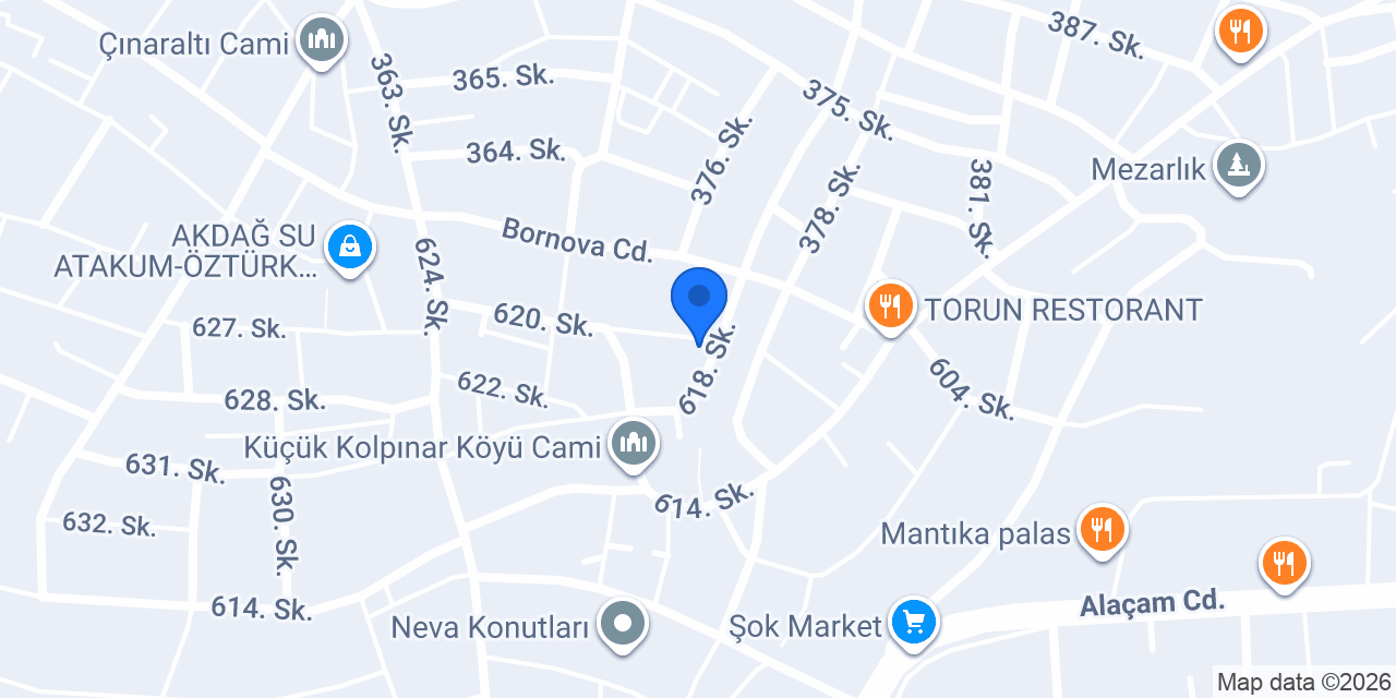 Milya Anaokulu konumu