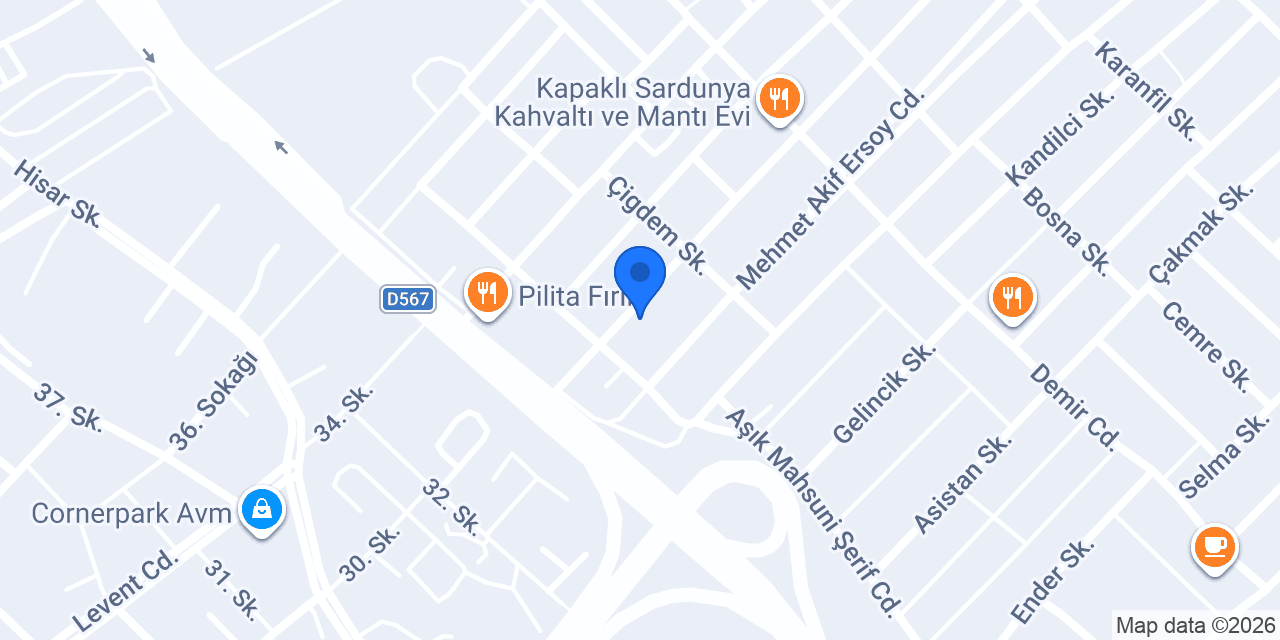 Çetin Grup İnşaat konumu
