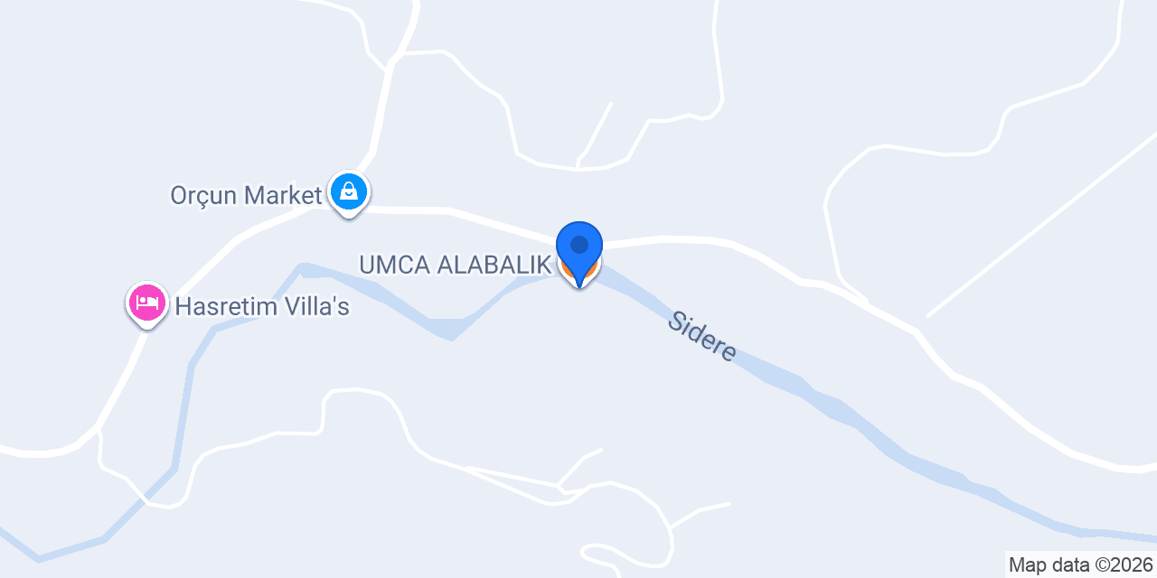 UMCA ALABALIK konumu