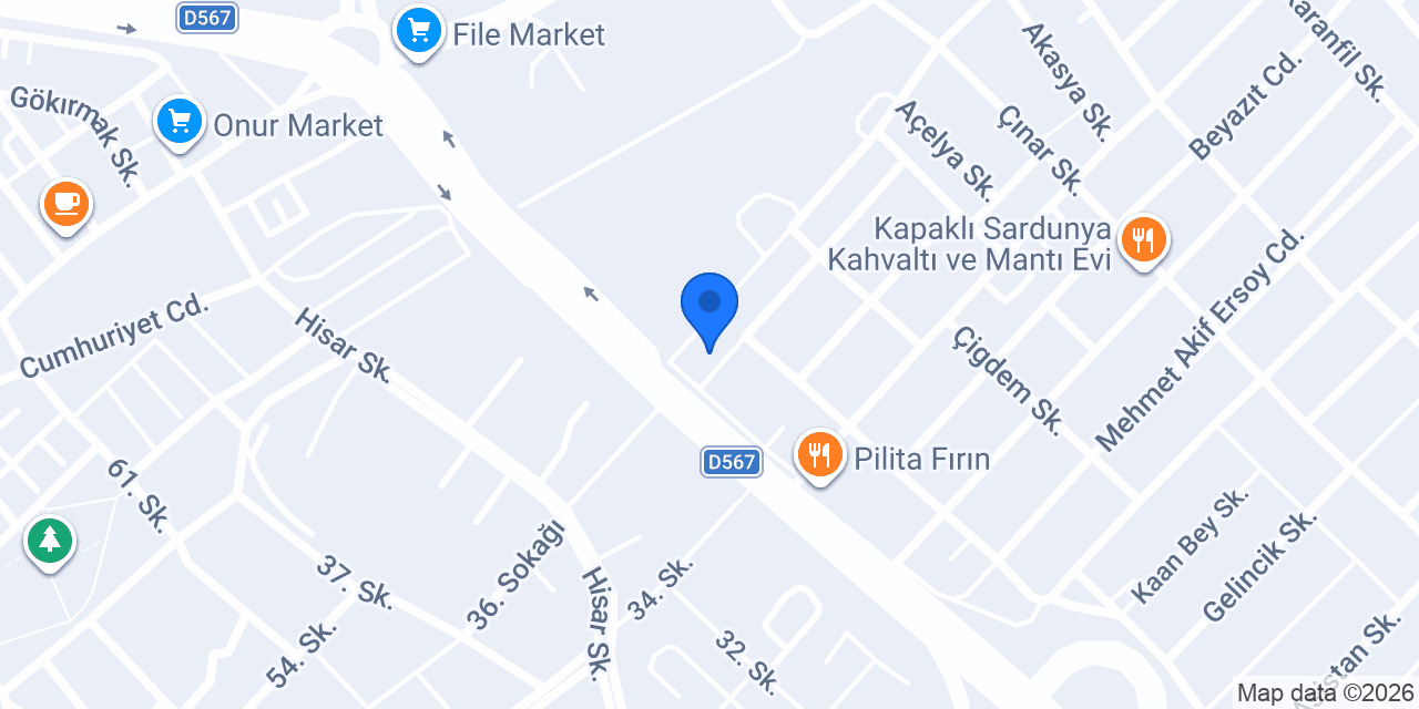 Yıldız Dikimevi Kapaklı konumu