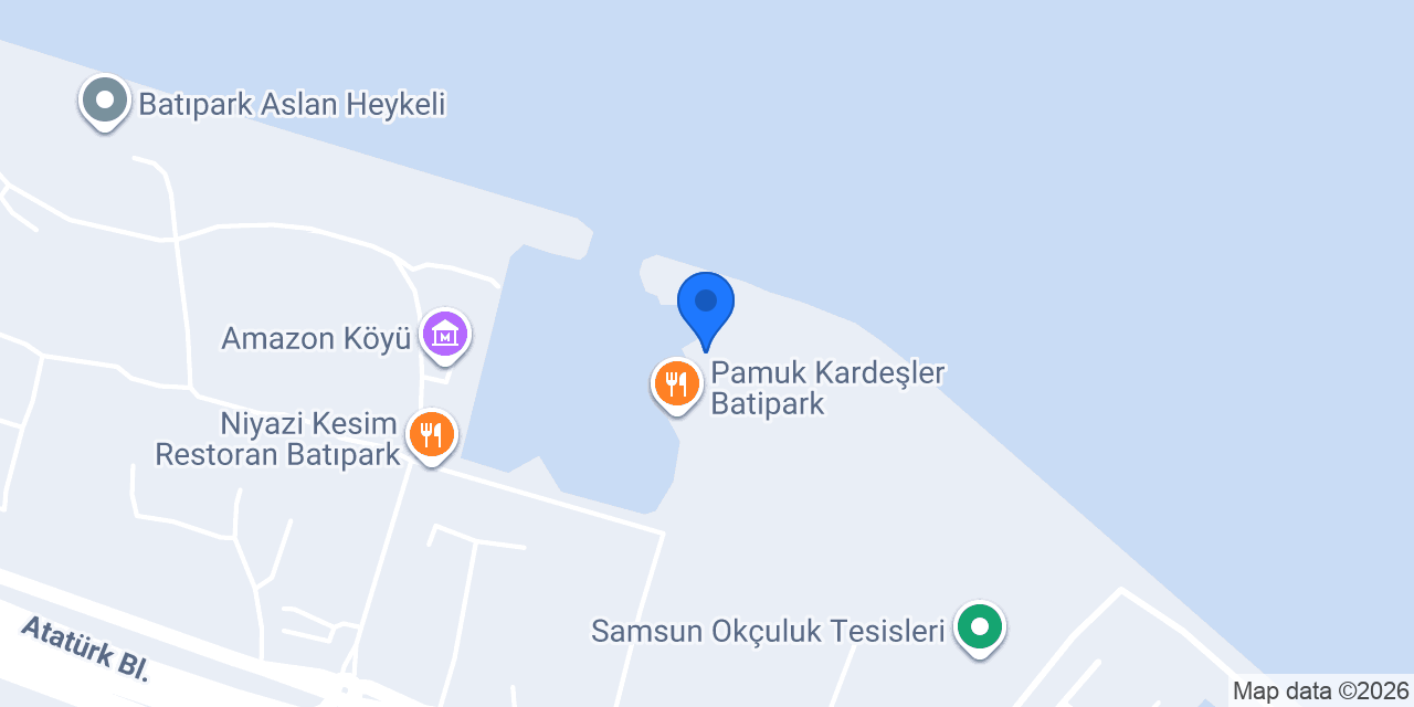 Batıpark Karadeniz Balık Restaurant konumu