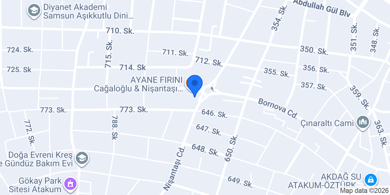Boutique 3D Baskı konumu