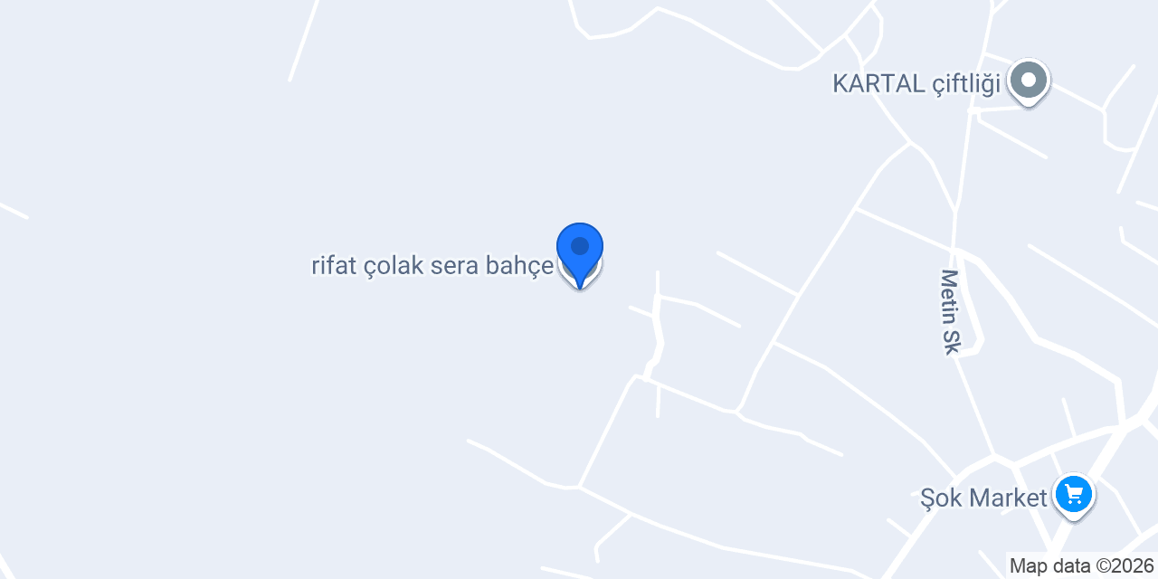rifat çolak sera bahçe konumu