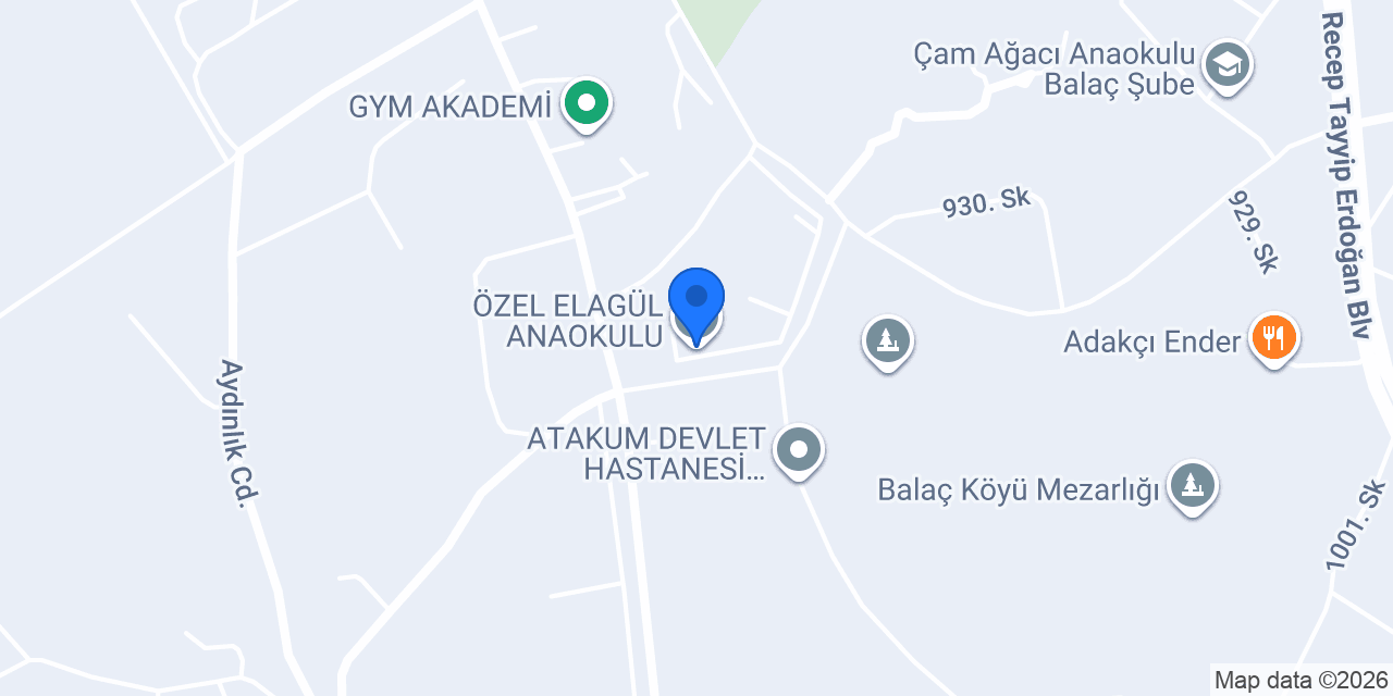 ÖZEL ELAGÜL ANAOKULU konumu