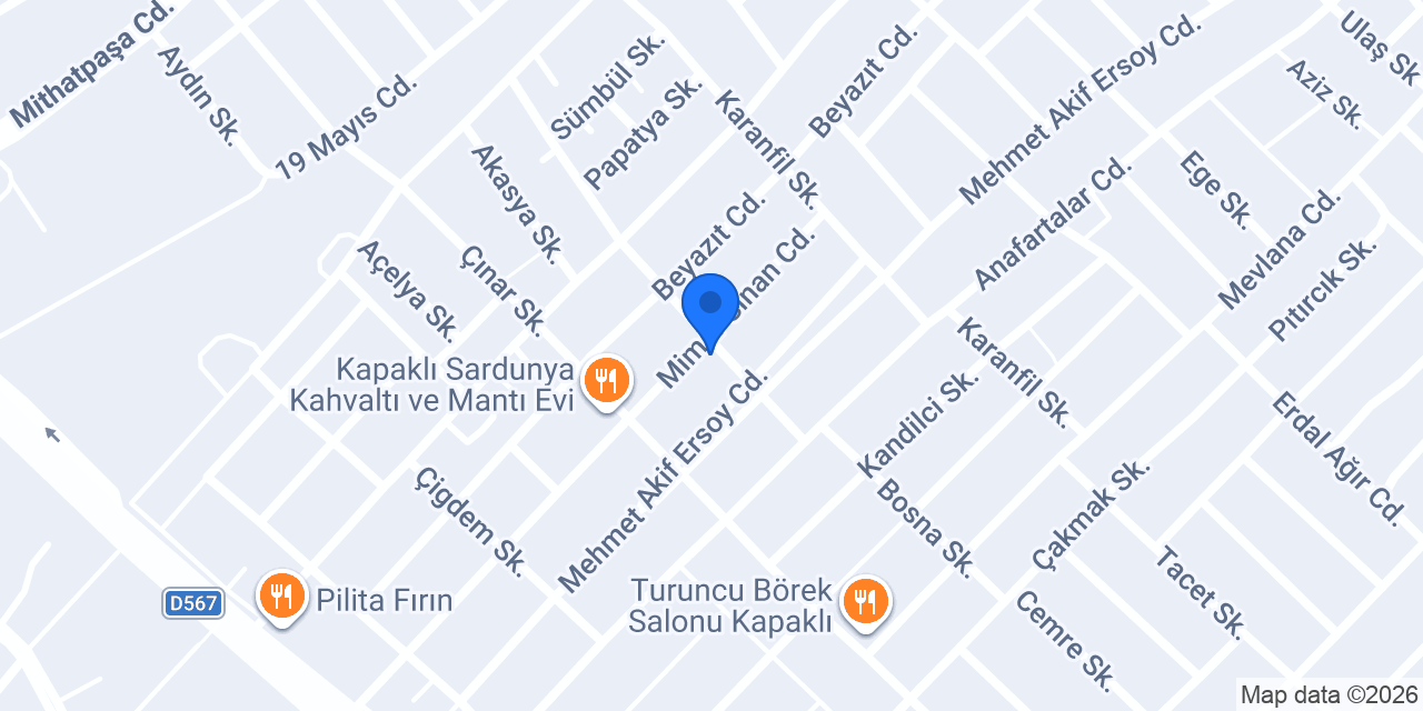 Arat Kiraathanesi konumu