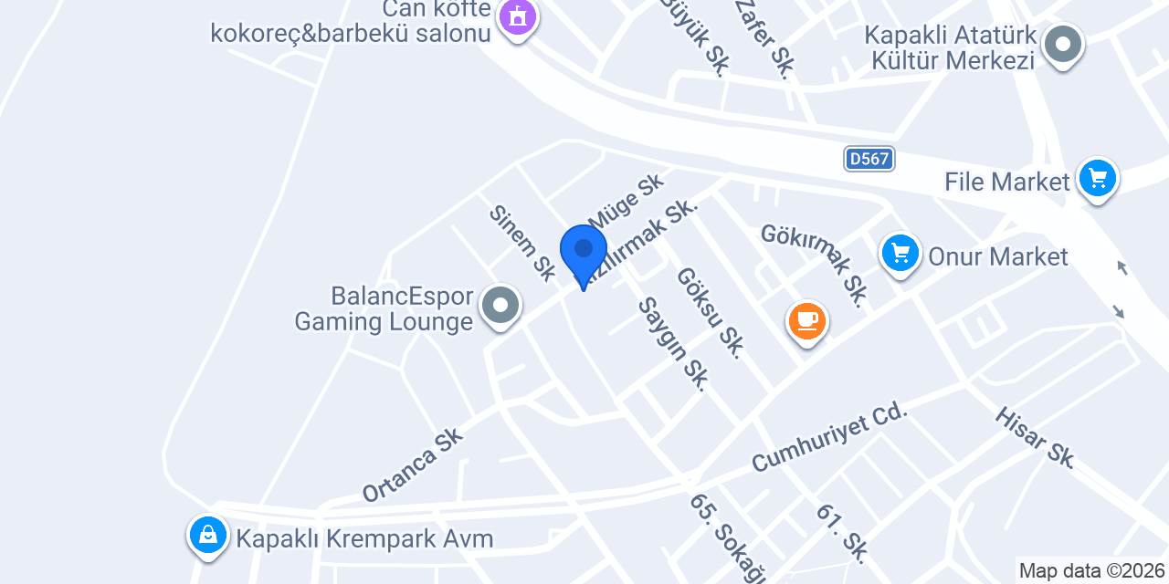 Maykar Otomasyon konumu