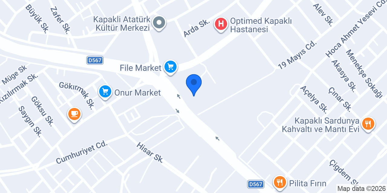 Samsunlu Oto konumu