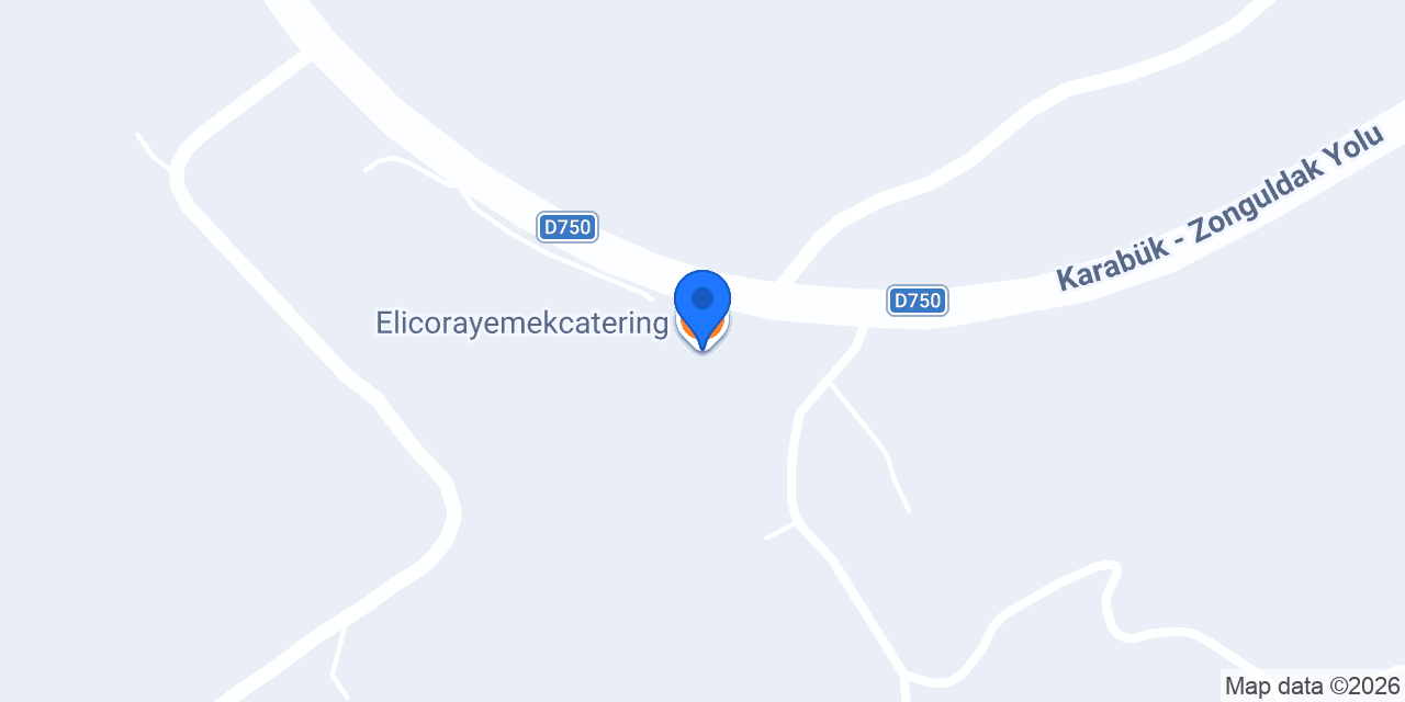 Elicorayemekcatering konumu