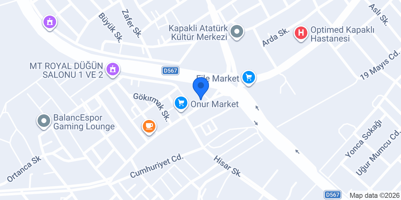 Dönerce konumu