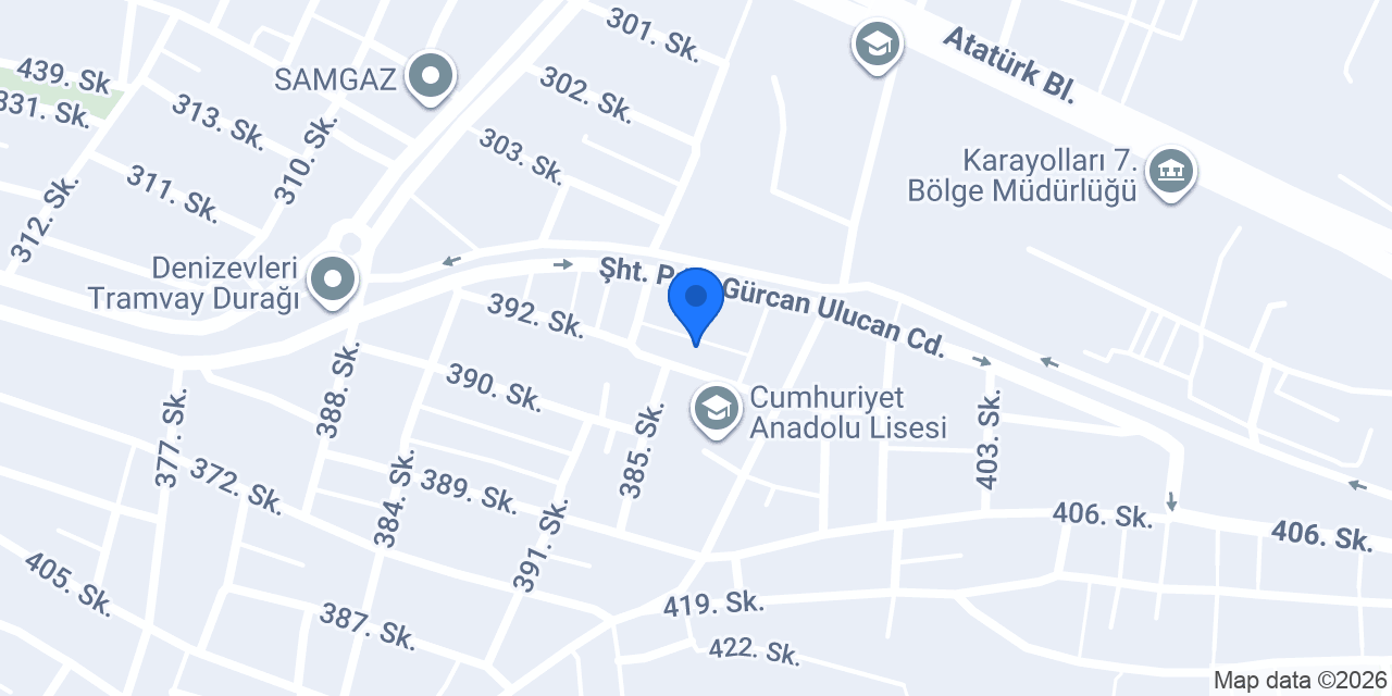 Orkun Bulut İç Mimarlık konumu