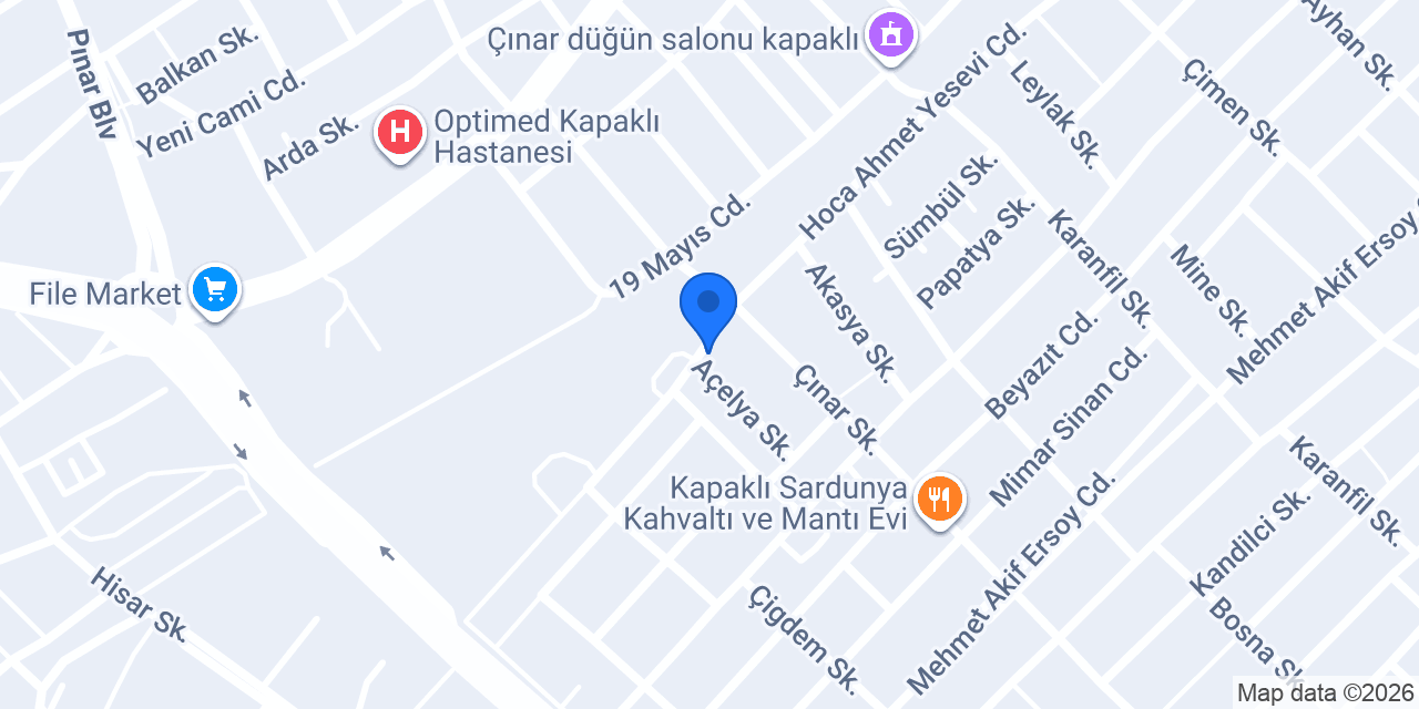 Suat Erkek Kuaför konumu