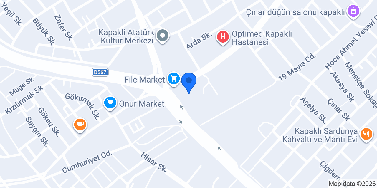 Saygın Oto konumu