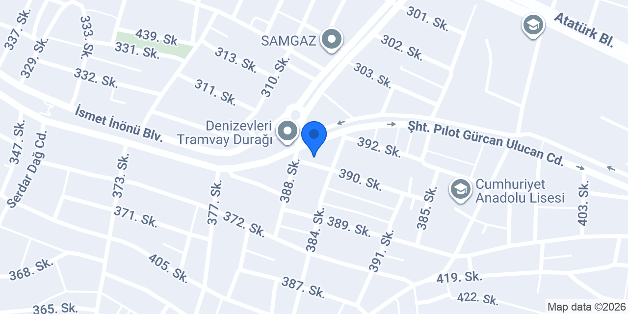 DENİZEVLERİ ECZANESİ konumu