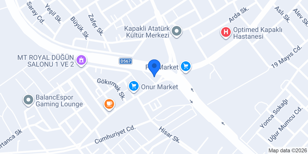 Mosta Et & Meze konumu