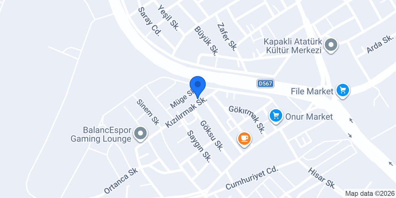 Akın Kombi konumu